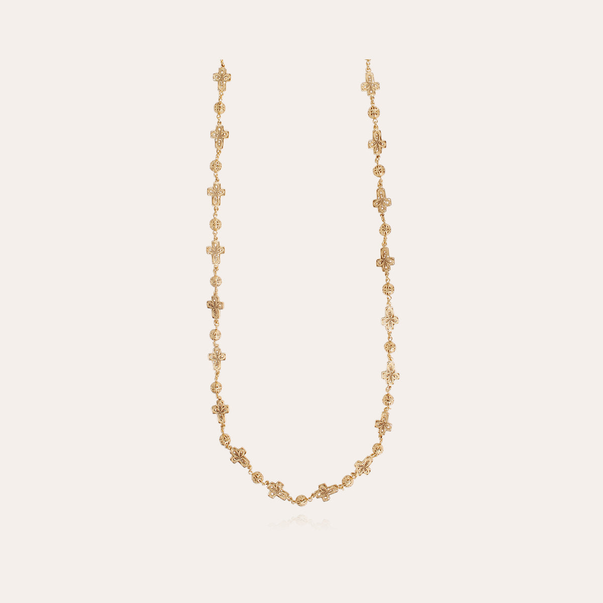 gas-bijoux-sautoir-yuca-croix-dor-l-or-fin-double-rang image 4