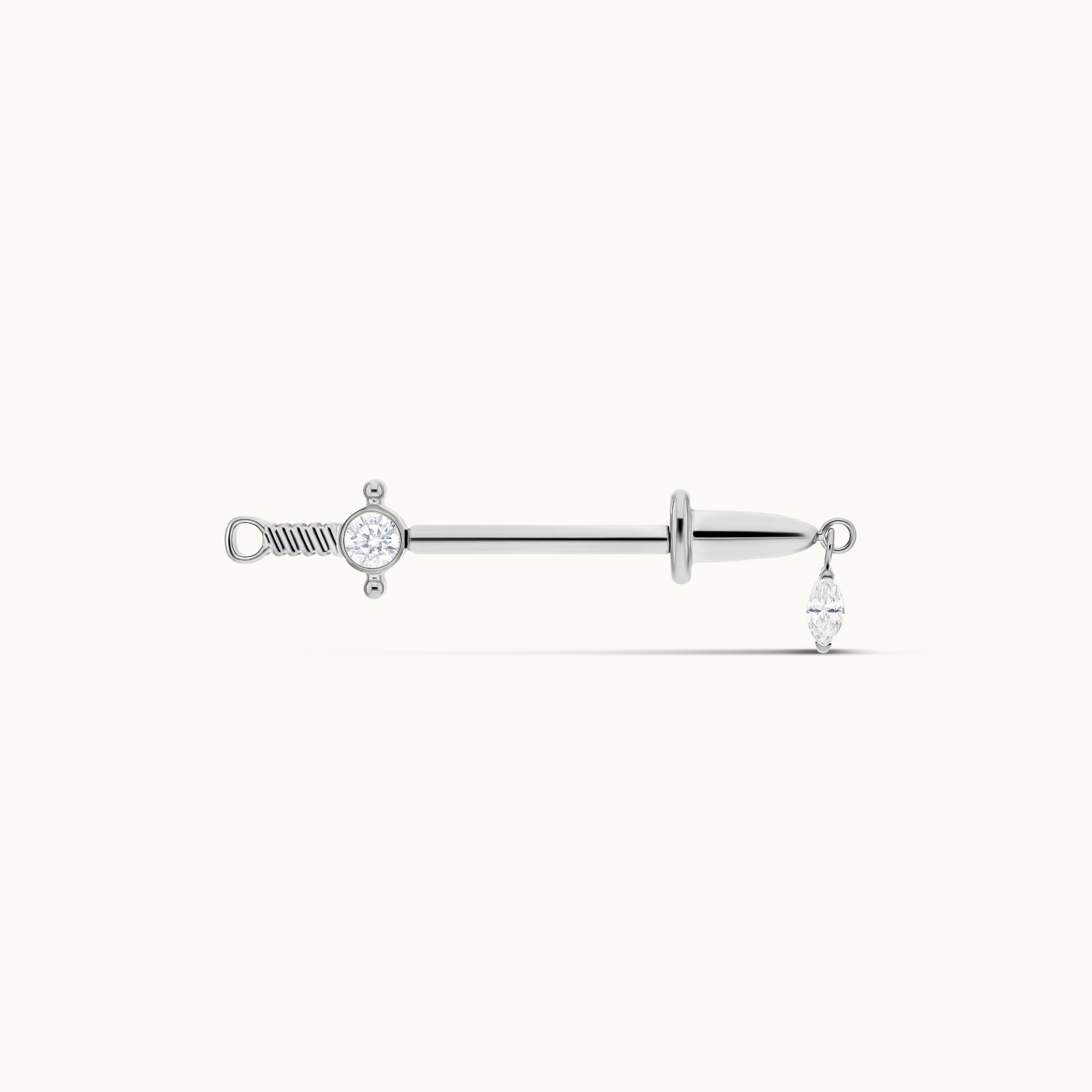 obsidian-piercing-joyce-piercing-t-ton-titane-poignard-marquise-vissable image 2