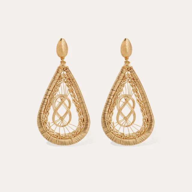 gas-bijoux-boucles-d-oreilles-tojo-filea-deux-gouttes-entrelac-es-tress-es-la-ma image 1