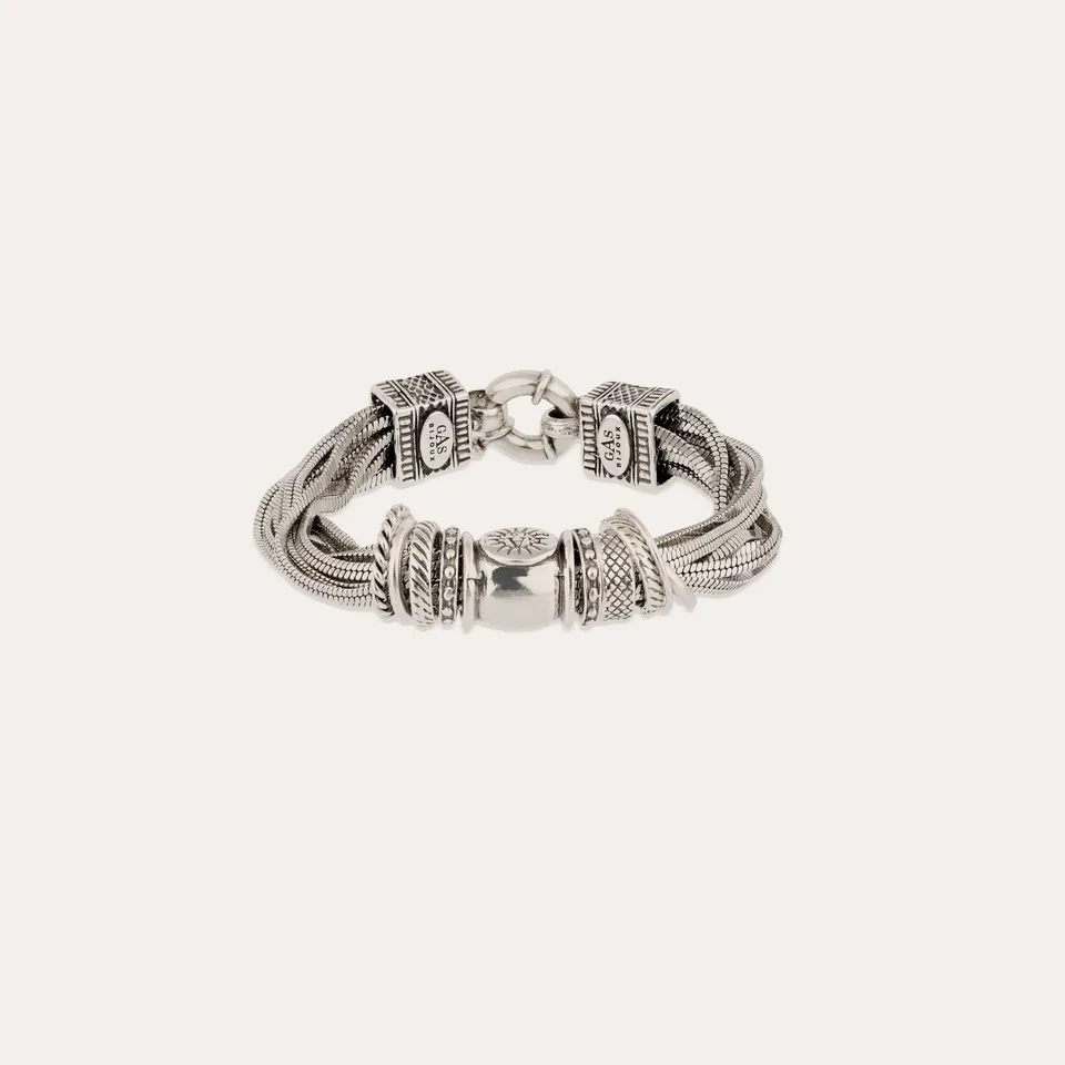 gas-bijoux-bracelet-jos-argent-cha-nes-multiples-et-anneaux-vintage image 1