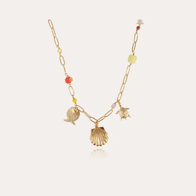 gas-bijoux-collier-capucine-enfant-dor-l-or-fin-perles-color-es-et-charms image 1