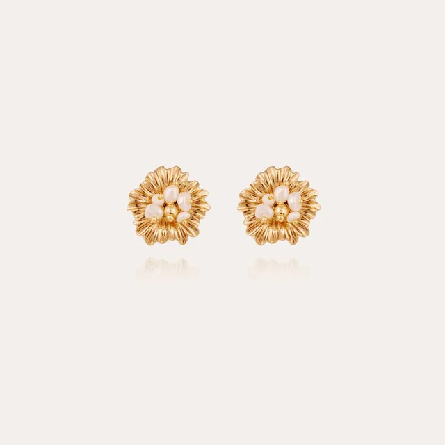 gas-bijoux-boucles-d-oreilles-puces-azal-e-fleur-perles-de-culture-dor-es image 1