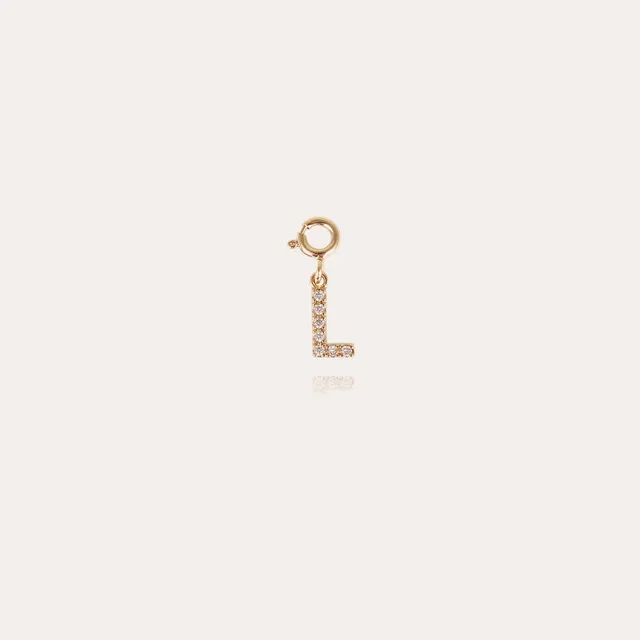gas-bijoux-charms-pendentif-lettre-l-strass-charm-dor-pour-collier-rivage image 1