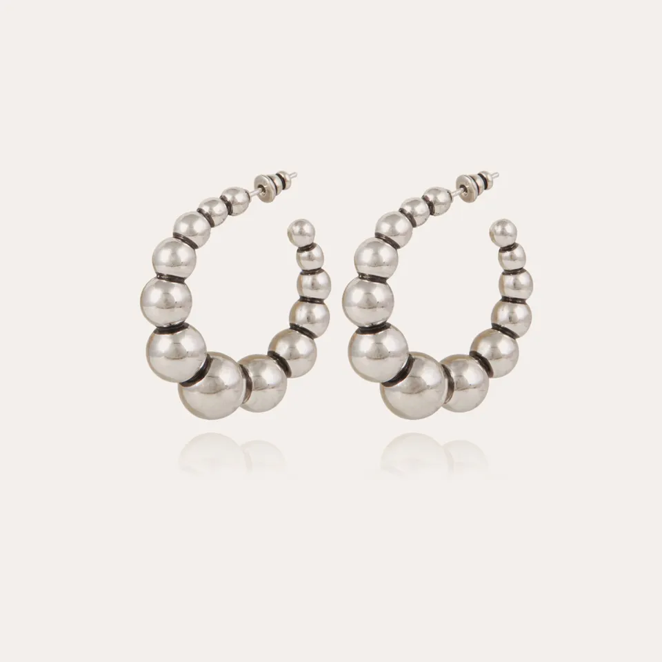 gas-bijoux-boucles-d-oreilles-cr-oles-andy-petit-mod-le-argent-es-perles-d-grad image 1