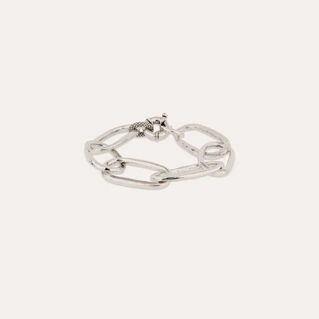 gas-bijoux-bracelet-maille-ovale-grand-mod-le-argent image 1