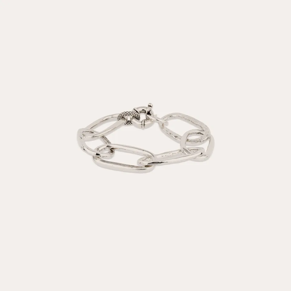 gas-bijoux-bracelet-maille-ovale-grand-mod-le-argent image 1