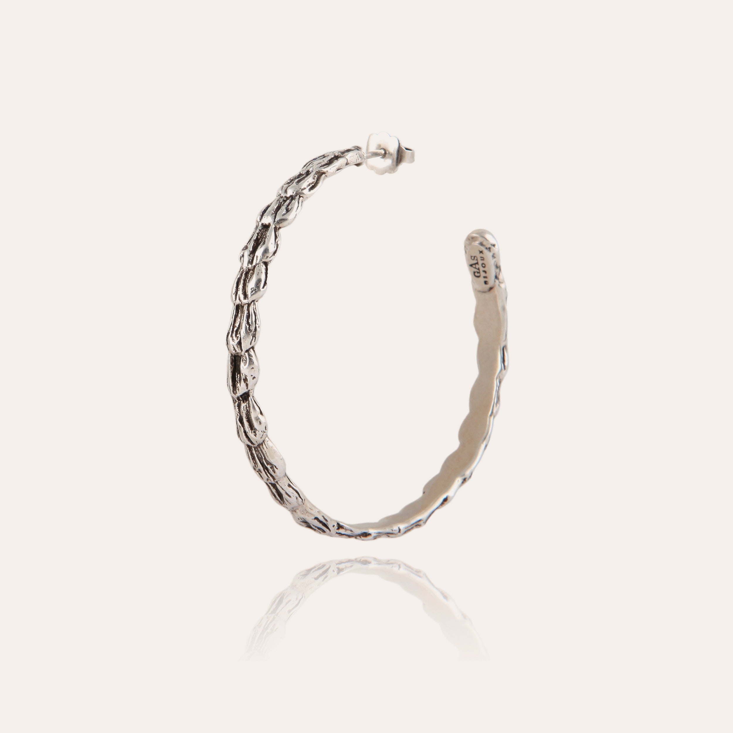 gas-bijoux-liane-boucles-d-oreilles-cr-oles-argent-es-grav-es image 3