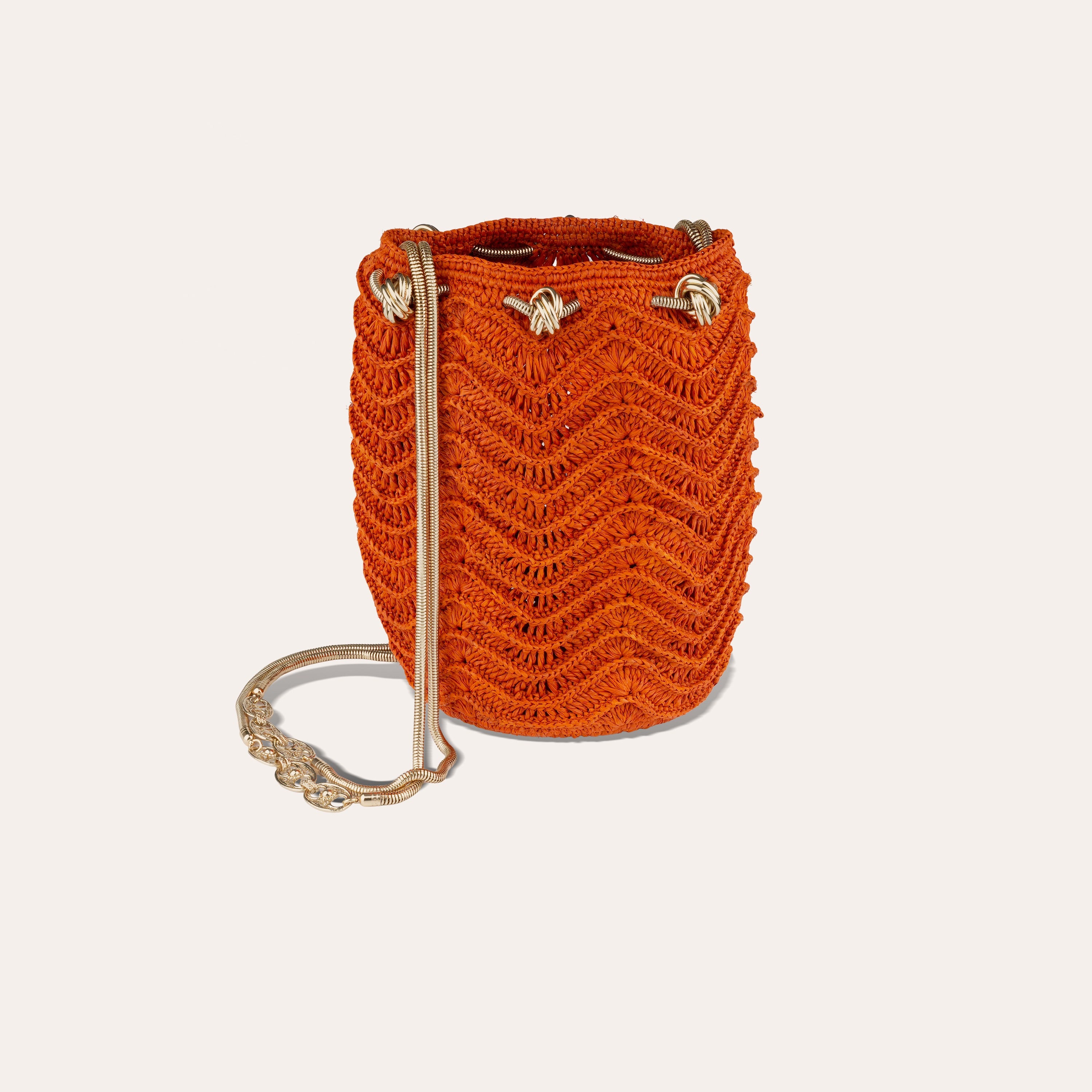 gas-bijoux-sac-bourse-soul-palmiers-orange-raphia-cha-ne-dor-e image 3