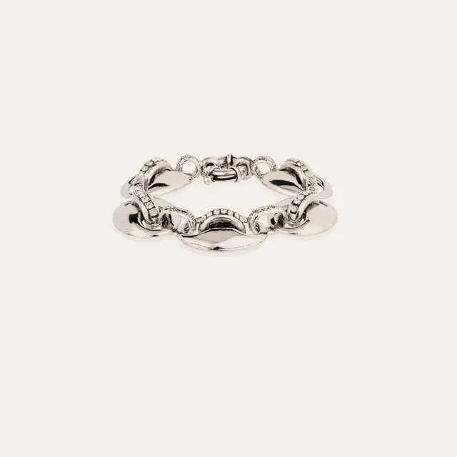 gas-bijoux-bracelet-cophea-strass-mini-argent-maille-marine image 1