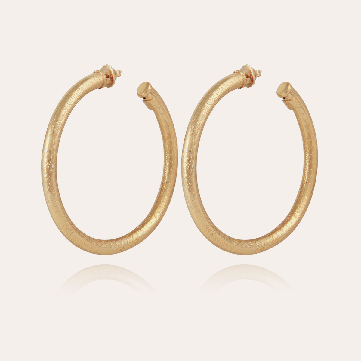 gas-bijoux-boucles-d-oreilles-cr-oles-maoro-grand-mod-le-dor-es-l-or-fin image 1