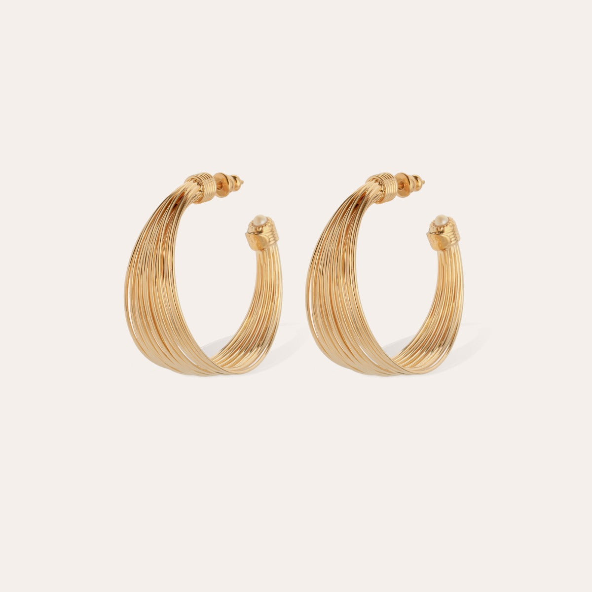 gas-bijoux-boucles-d-oreilles-cr-oles-arpa-cabochons-fils-m-talliques-dor-s-l-or image 1