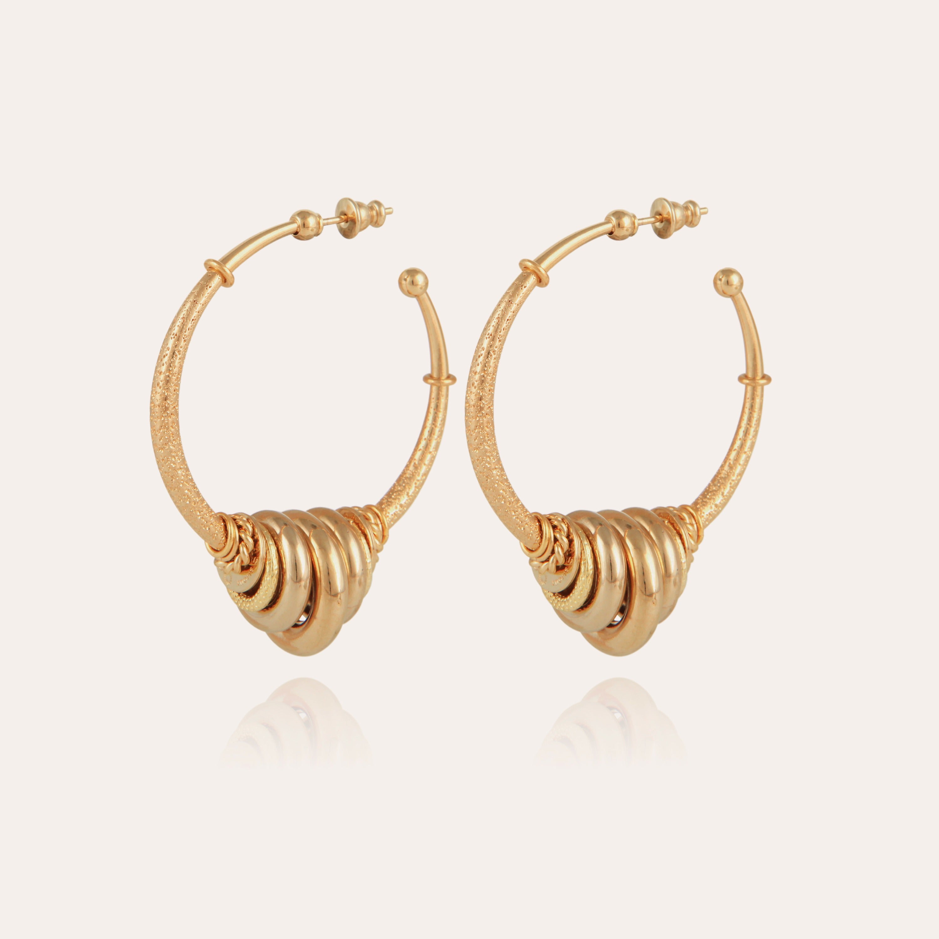 gas-bijoux-boucles-d-oreilles-cr-oles-maranzana-dor-es-l-or-fin-martel-es image 1