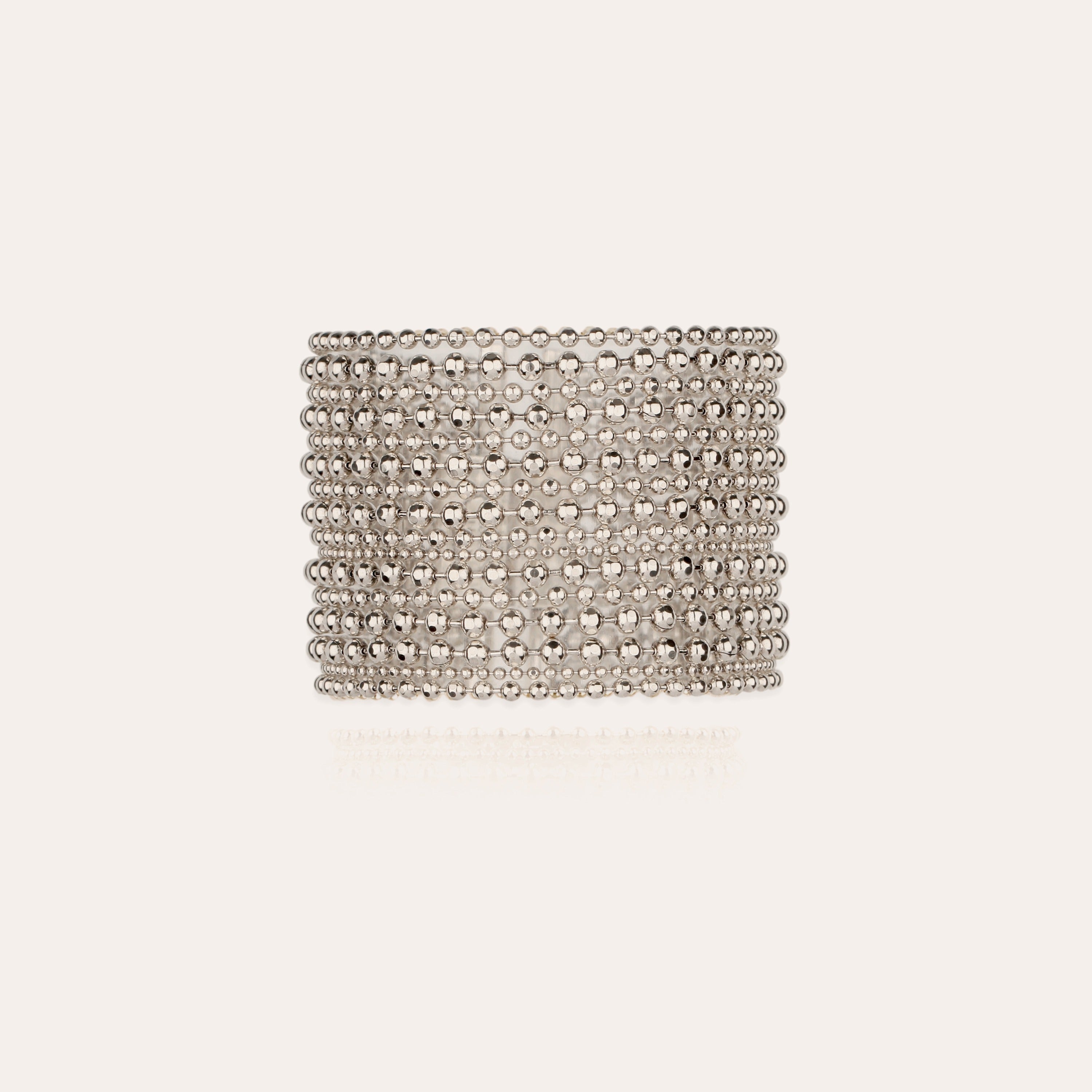 gas-bijoux-rom-o-bracelet-manchette-argent-multi-cha-nes image 1