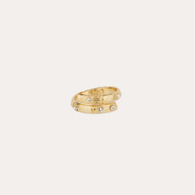 gas-bijoux-bague-bambini-liane-strass-dor-e-l-or-fin-stri-e-cabochons-strass-cri image 1