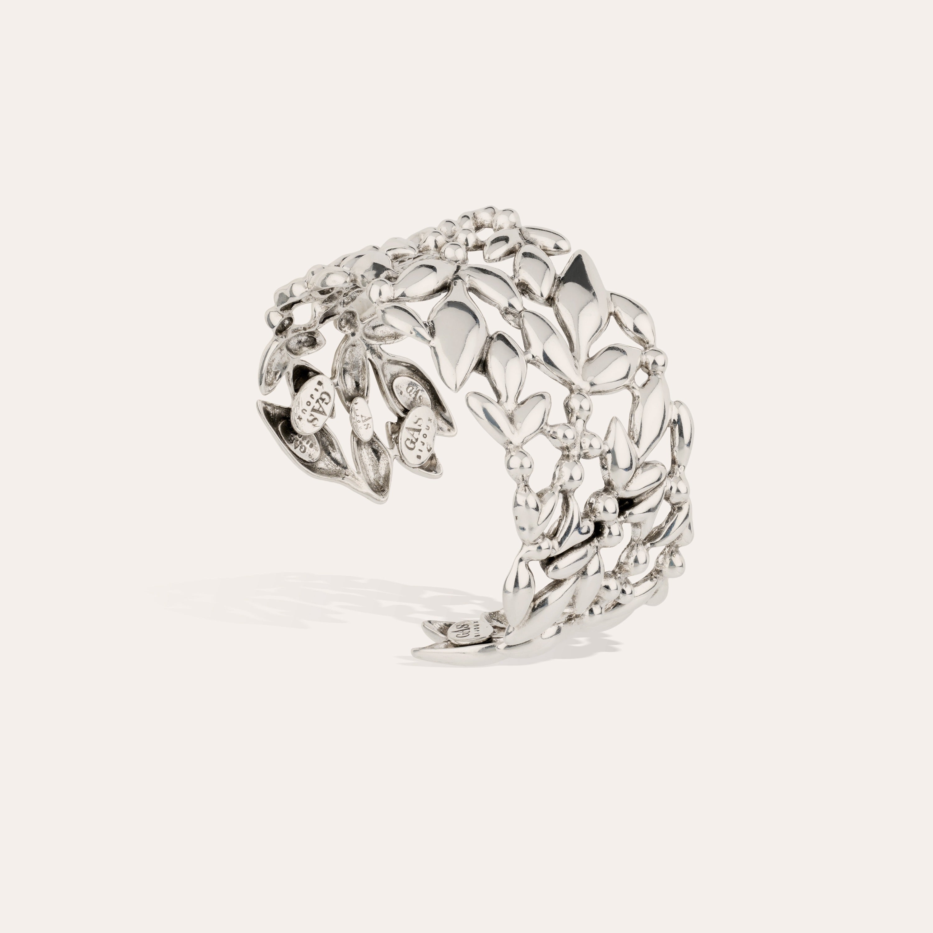gas-bijoux-bracelet-manchette-olea-argent image 3