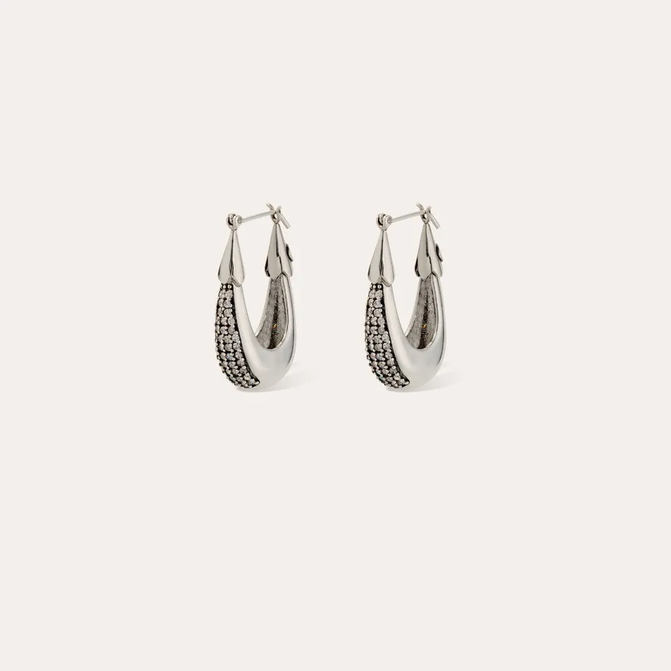 gas-bijoux-boucles-d-oreilles-ecume-zircone-argent-es-finition-platine-pavage-se image 1