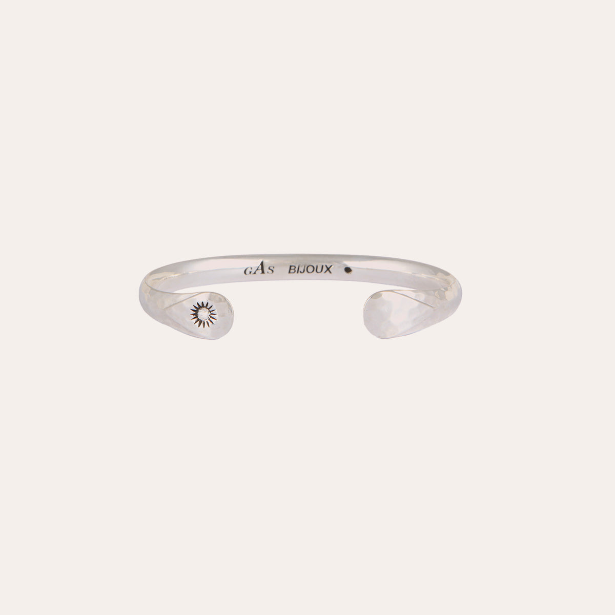 gas-bijoux-basic-bracelet-jonc-large-argent-ajustable image 3