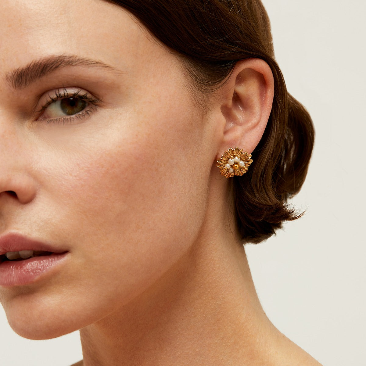 gas-bijoux-boucles-d-oreilles-puces-azal-e-fleur-perles-de-culture-dor-es image 2