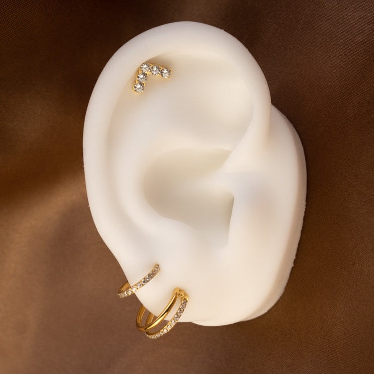 obsidian-piercing-nekkar-clicker-anneau-titane-pvd-gold-double-rang-zircons-h-li image 3