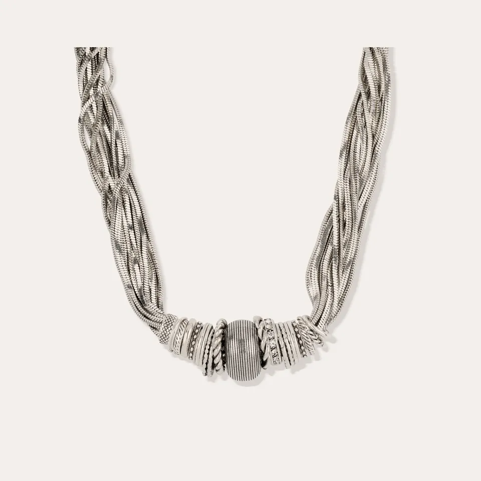 gas-bijoux-collier-jos-argent-multi-cha-nes image 1