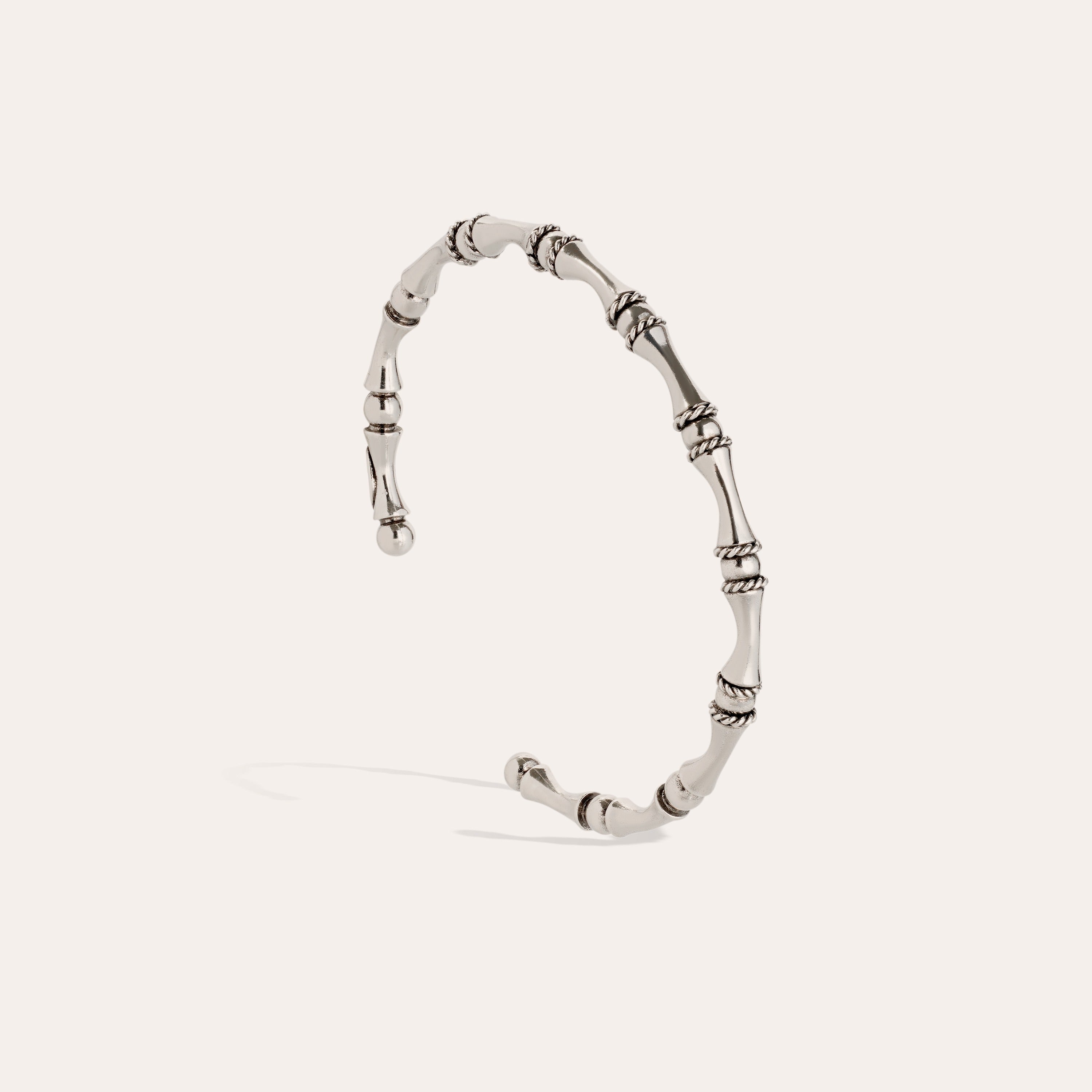 gas-bijoux-bracelet-bambou-jonc-mini-argent-motif-bambou-et-cha-nettes-torsad-es image 3