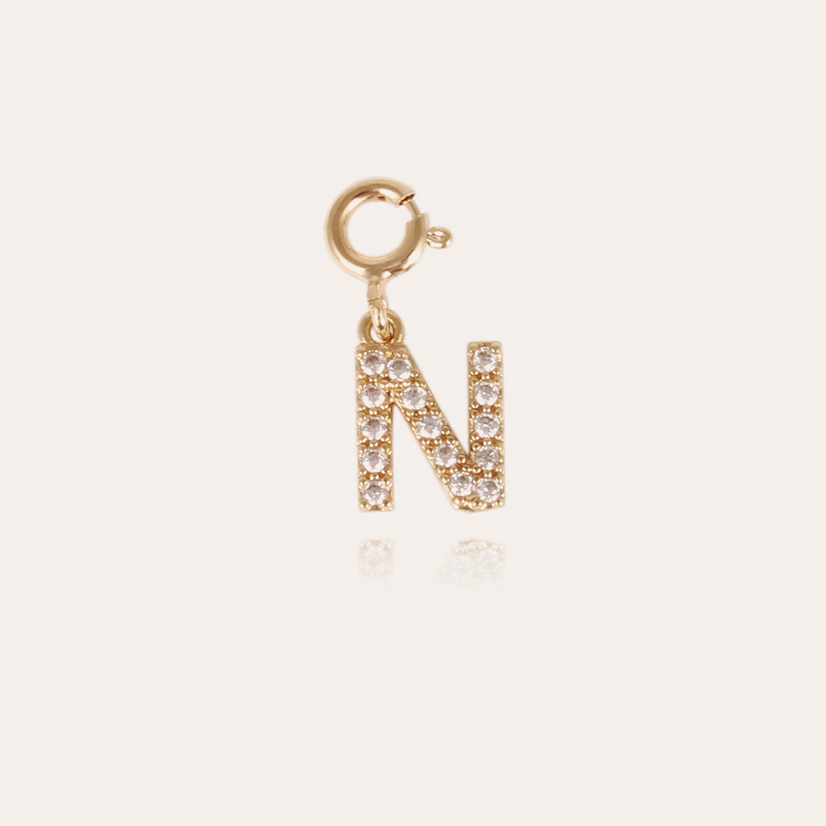 gas-bijoux-charms-pendentif-lettre-n-strass image 2