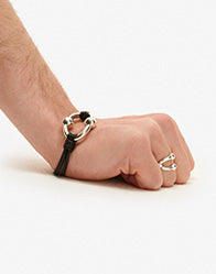 gas-bijoux-bracelet-rive-argent-en-cuir-fait-main-marseille image 2