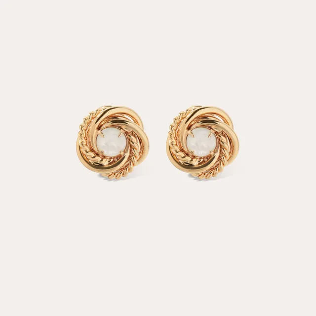 gas-bijoux-boucles-d-oreilles-puce-atika-nacre-blanche-dor-es-5-anneaux image 1