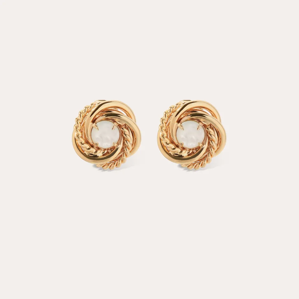 gas-bijoux-boucles-d-oreilles-puce-atika-nacre-blanche-dor-es-5-anneaux image 1