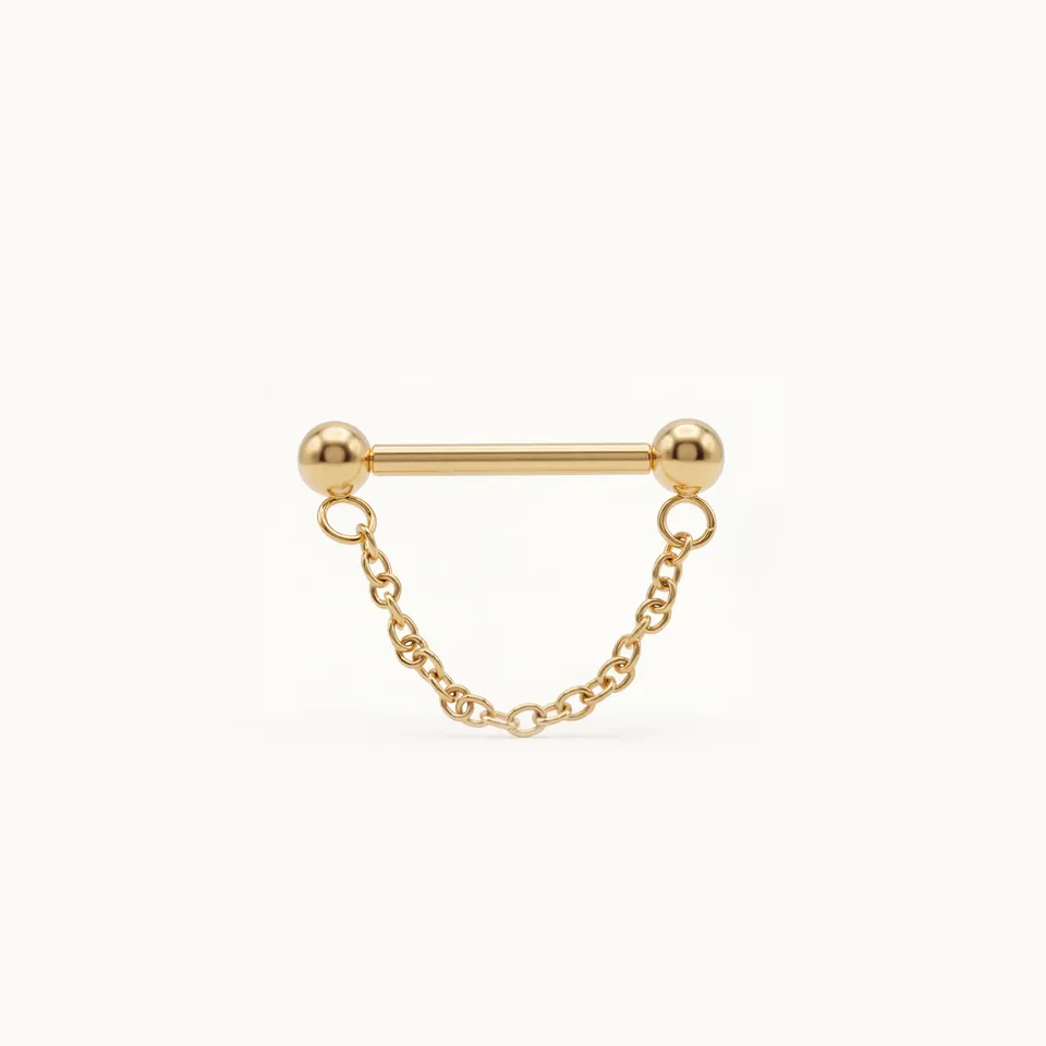 obsidian-piercing-charly-barbell-de-t-ton-en-titane-avec-cha-nette-suspendue-vis image 1