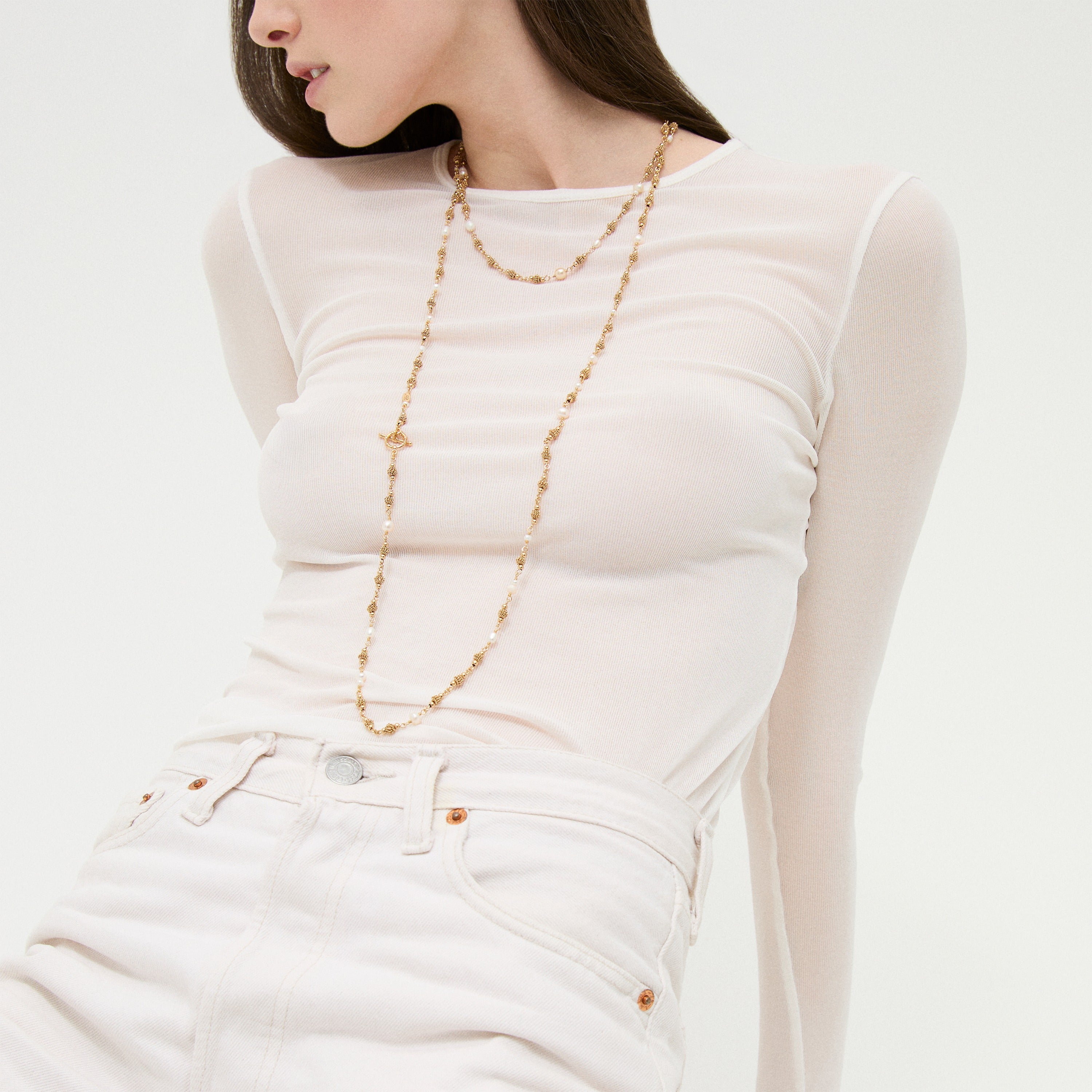 gas-bijoux-sautoir-rosario-nacre-blanche image 2