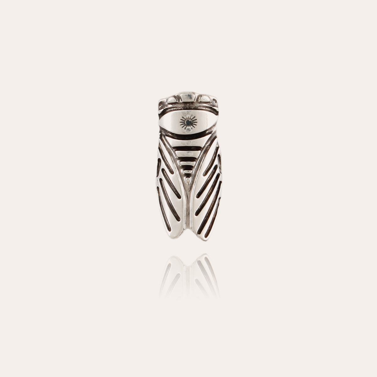 gas-bijoux-cigale-boucles-d-oreilles-puces-argent-es-grav-es-cigale image 2