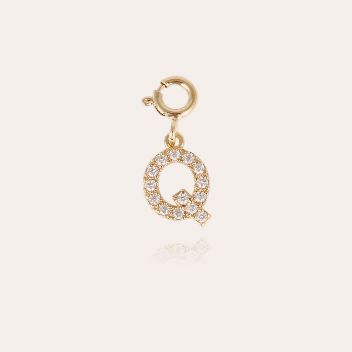 gas-bijoux-charms-pendentif-lettre-q-strass-dor-2-cm image 2