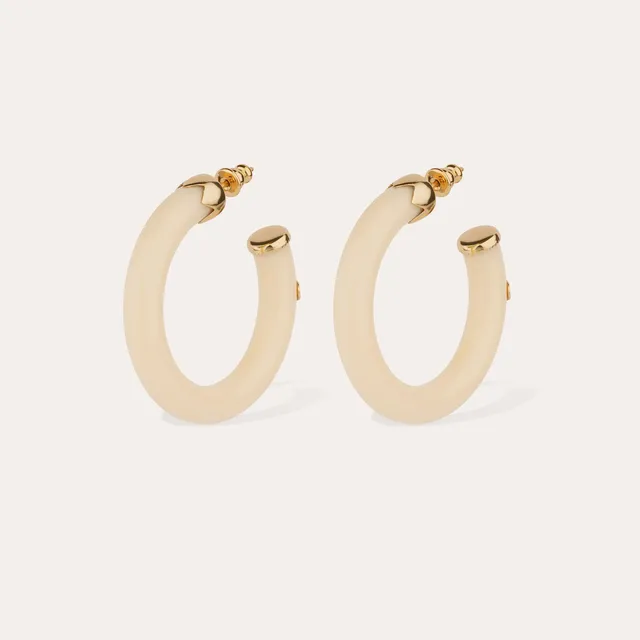 gas-bijoux-boucles-d-oreilles-cr-oles-caftan-petit-mod-le-ac-tate-ivoire image 1