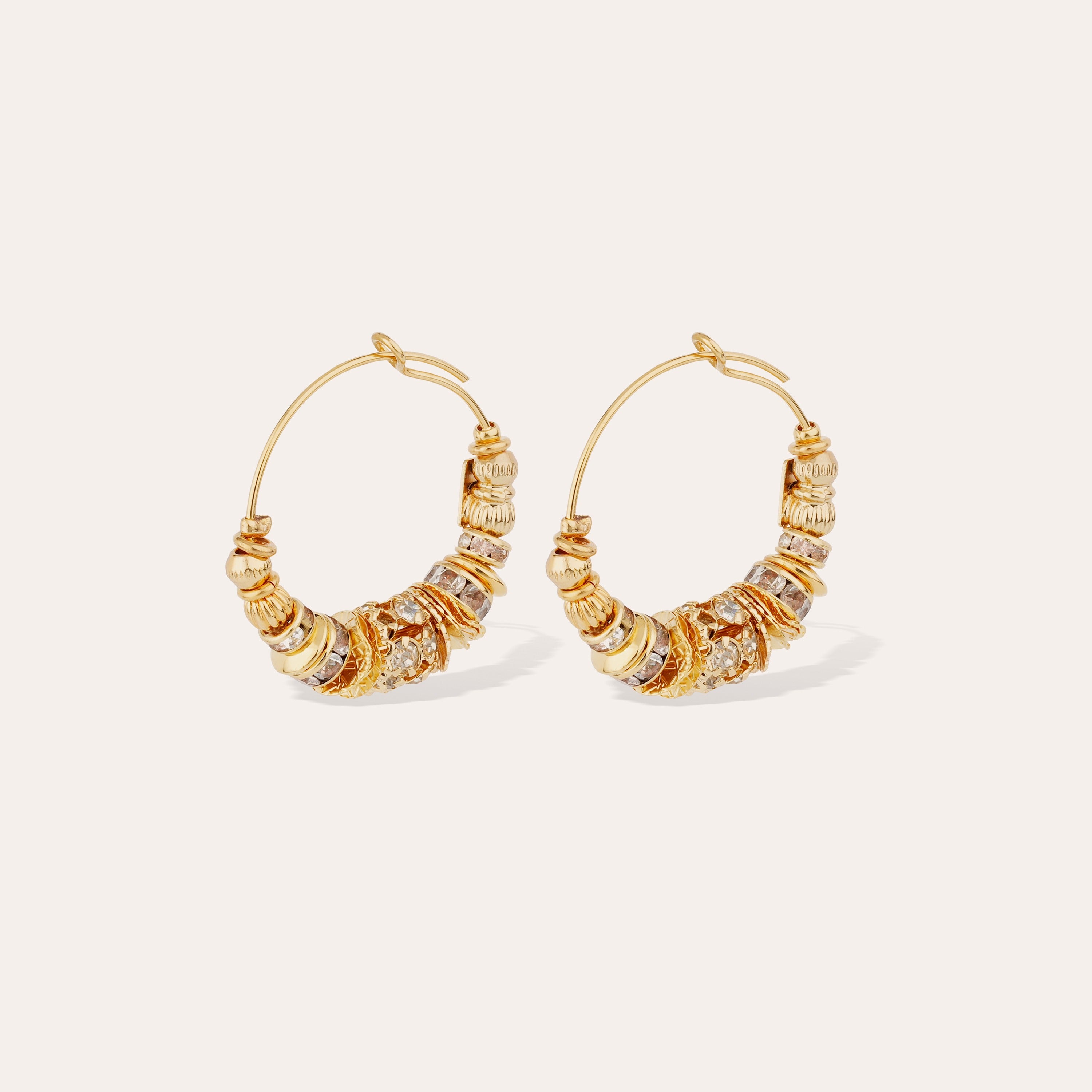 gas-bijoux-aloha-boucles-d-oreilles-cr-oles-strass-mini-perles image 1