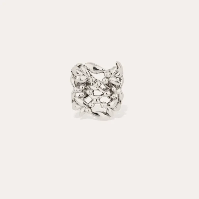 gas-bijoux-bague-olea-manchette-argent-e-ajustable image 1
