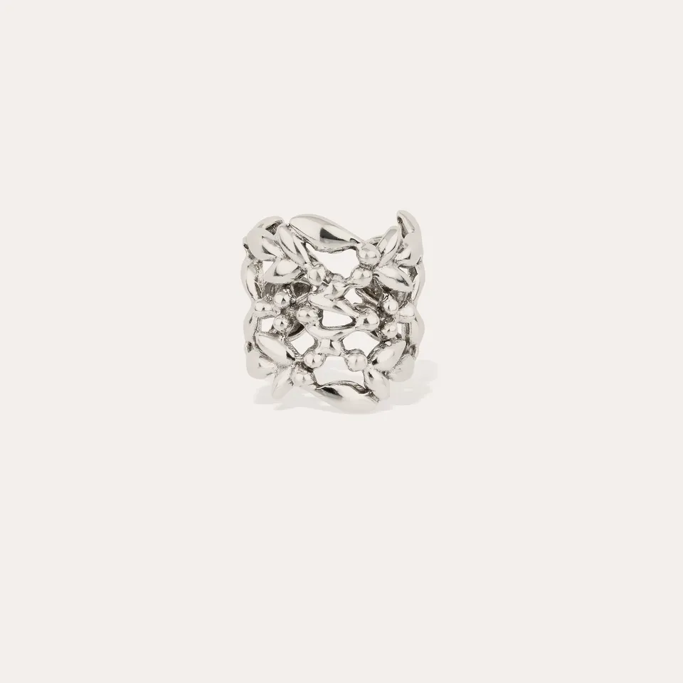 gas-bijoux-bague-olea-manchette-argent-e-ajustable image 1