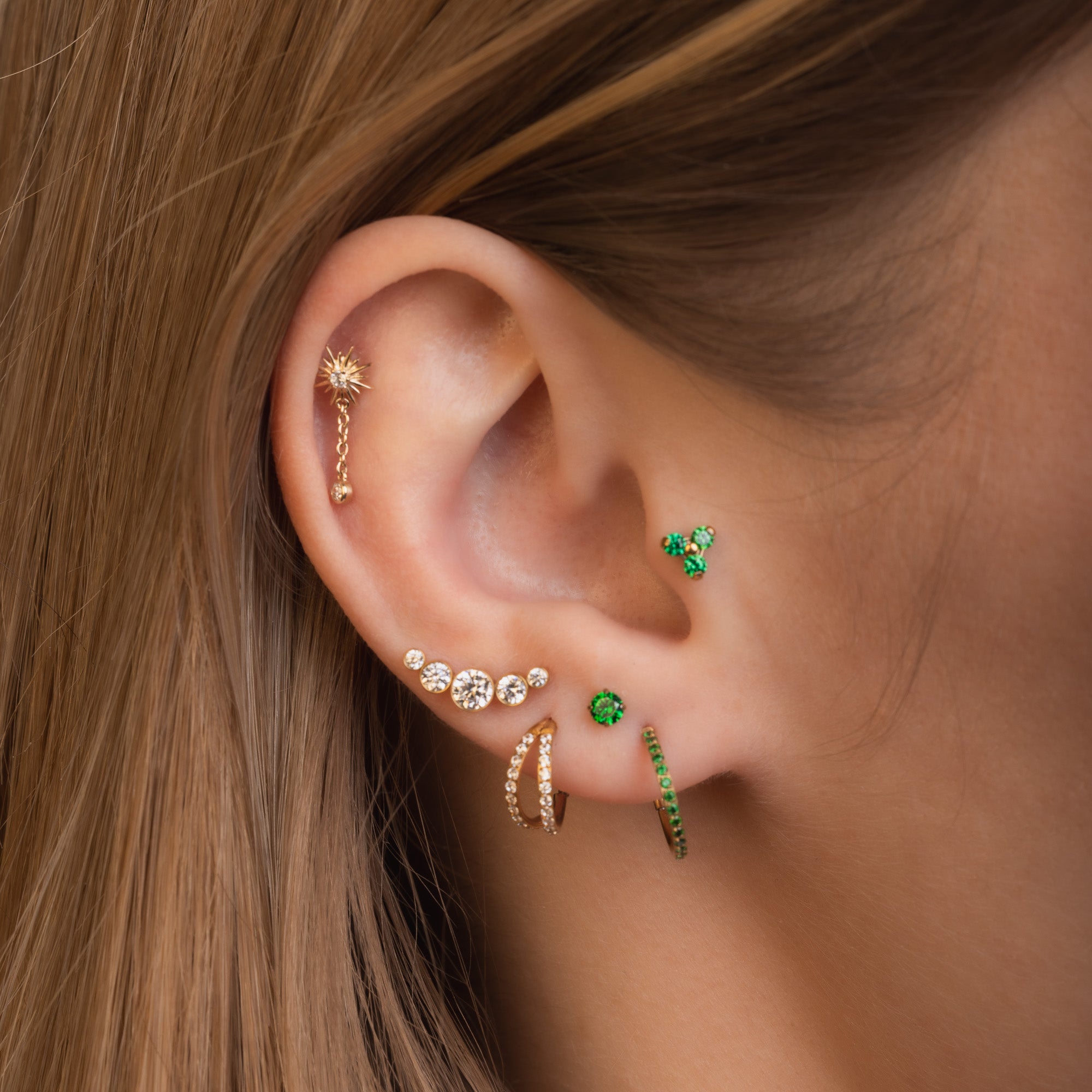 obsidian-piercing-eternity-mermaid-anneau-clicker-titane-pvd-gold-rang-e-de-cris image 2