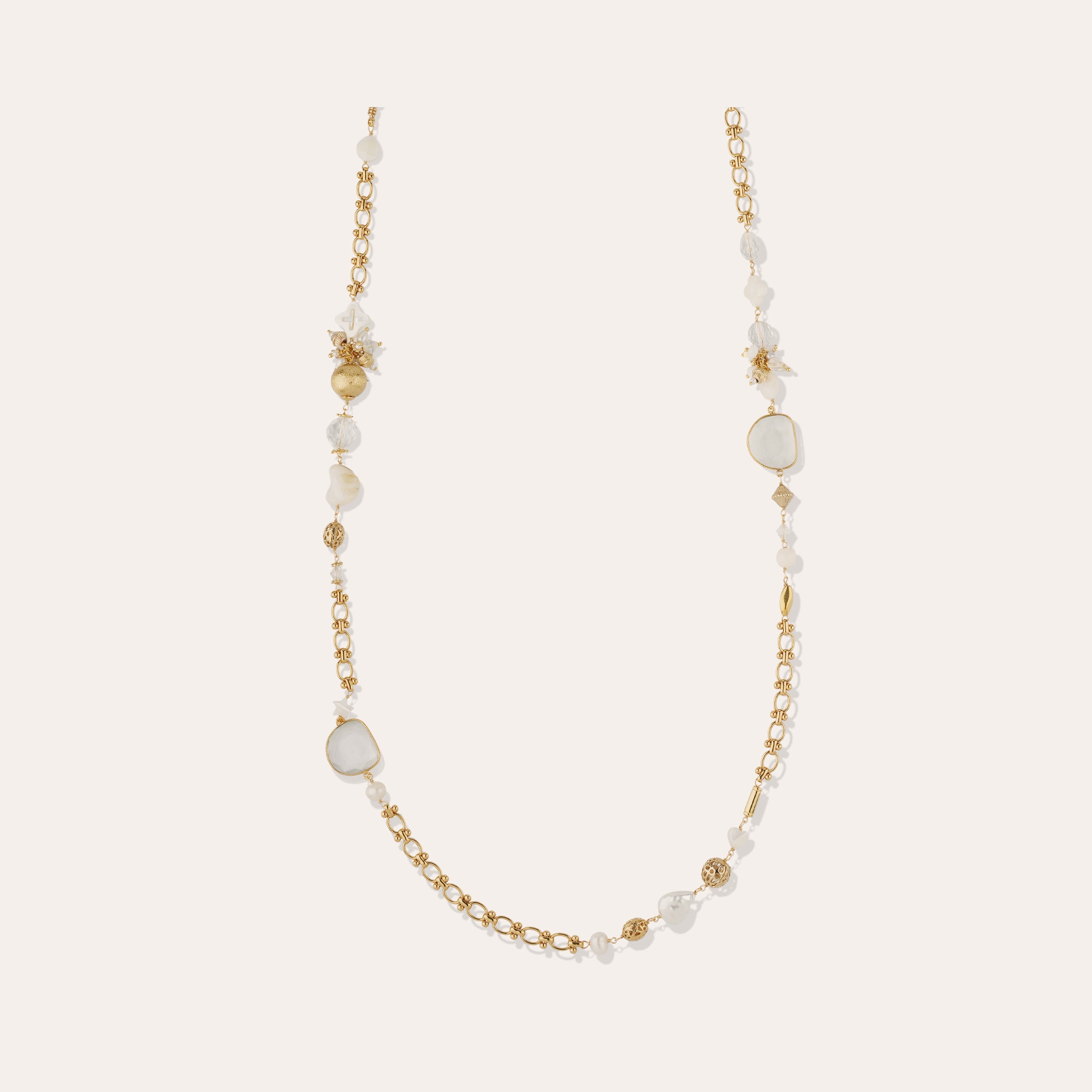 gas-bijoux-sautoir-victorien-nacre-blanche-collier-sautoir-long image 1