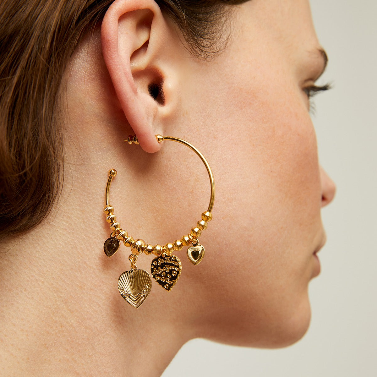 gas-bijoux-boucles-d-oreilles-cr-oles-i-love-you-mini-argent-es-c-urs-grav-s-je- image 2