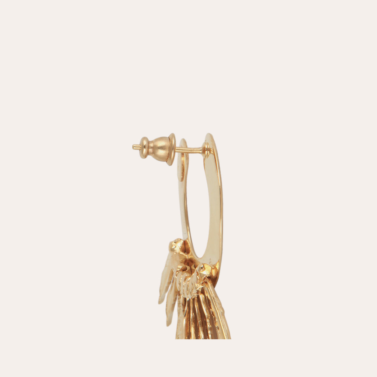 gas-bijoux-boucles-d-oreilles-caracara-dor-es-l-or-fin-plumes-grav-es image 2