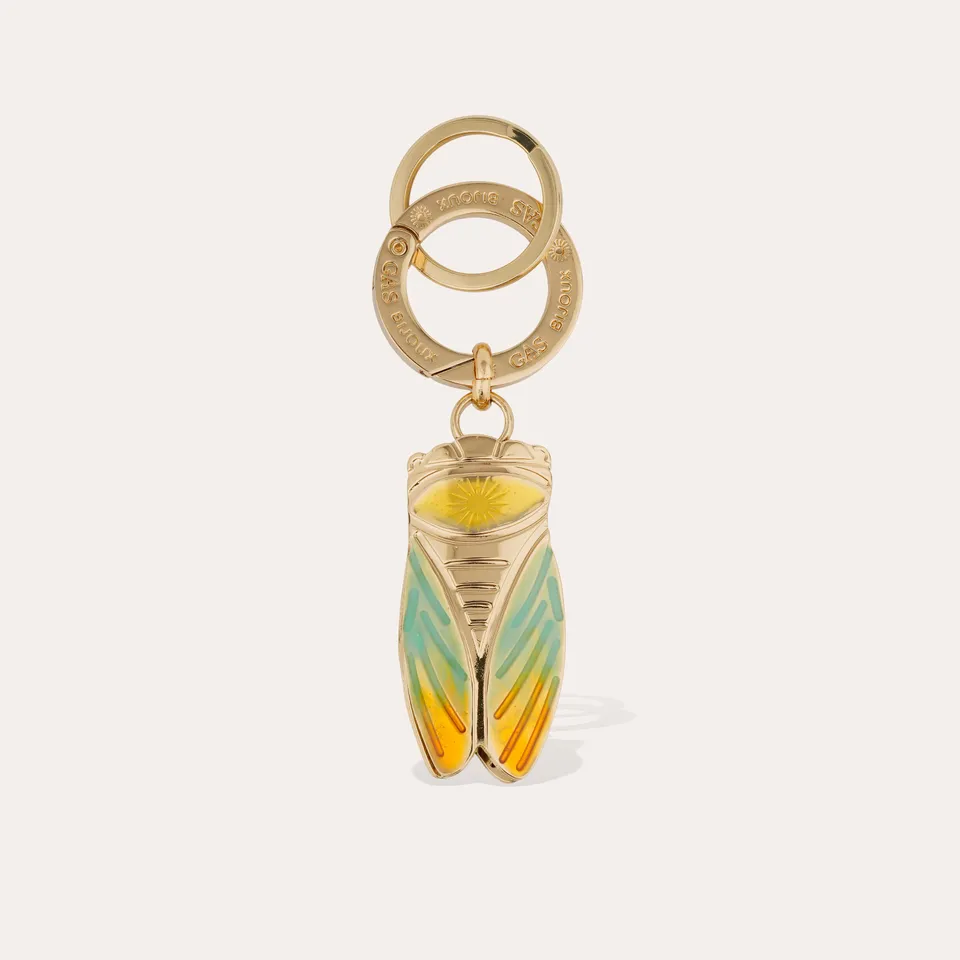 gas-bijoux-porte-cl-s-cigale-mail-grand-mod-le-dor image 1