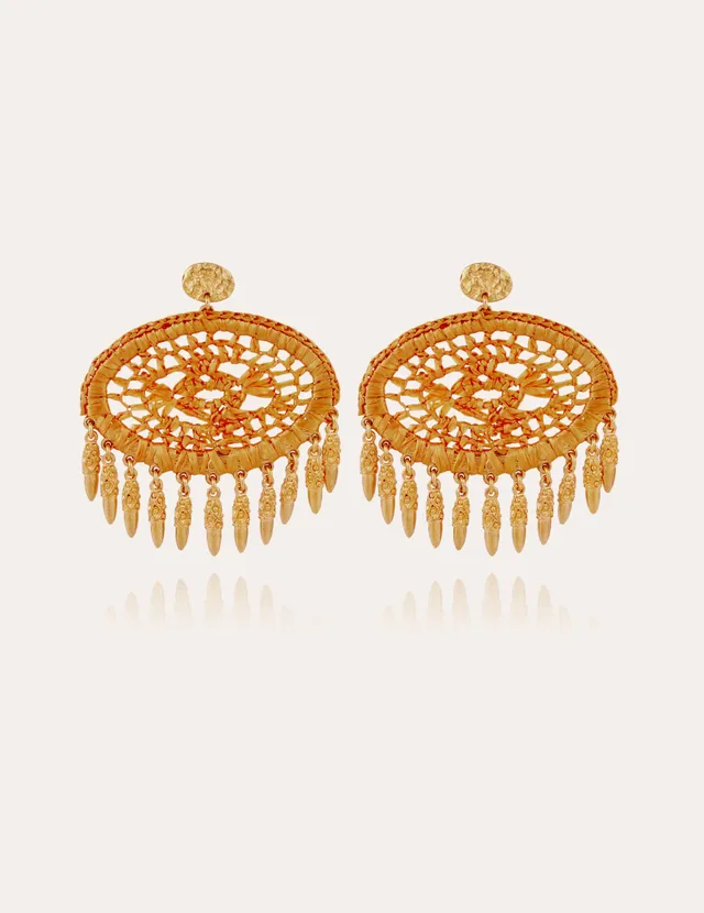 gas-bijoux-boucles-d-oreilles-fanfan-raphia-naturel-et-pampilles-dor-es image 1