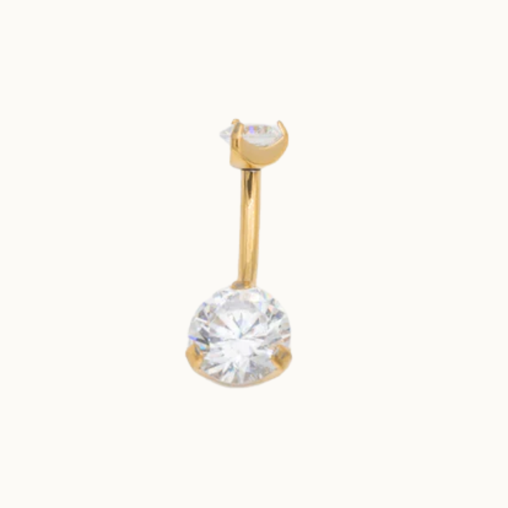 obsidian-piercing-zaniah-piercing-de-nombril-double-zircon-griff-titane-grade-im image 1