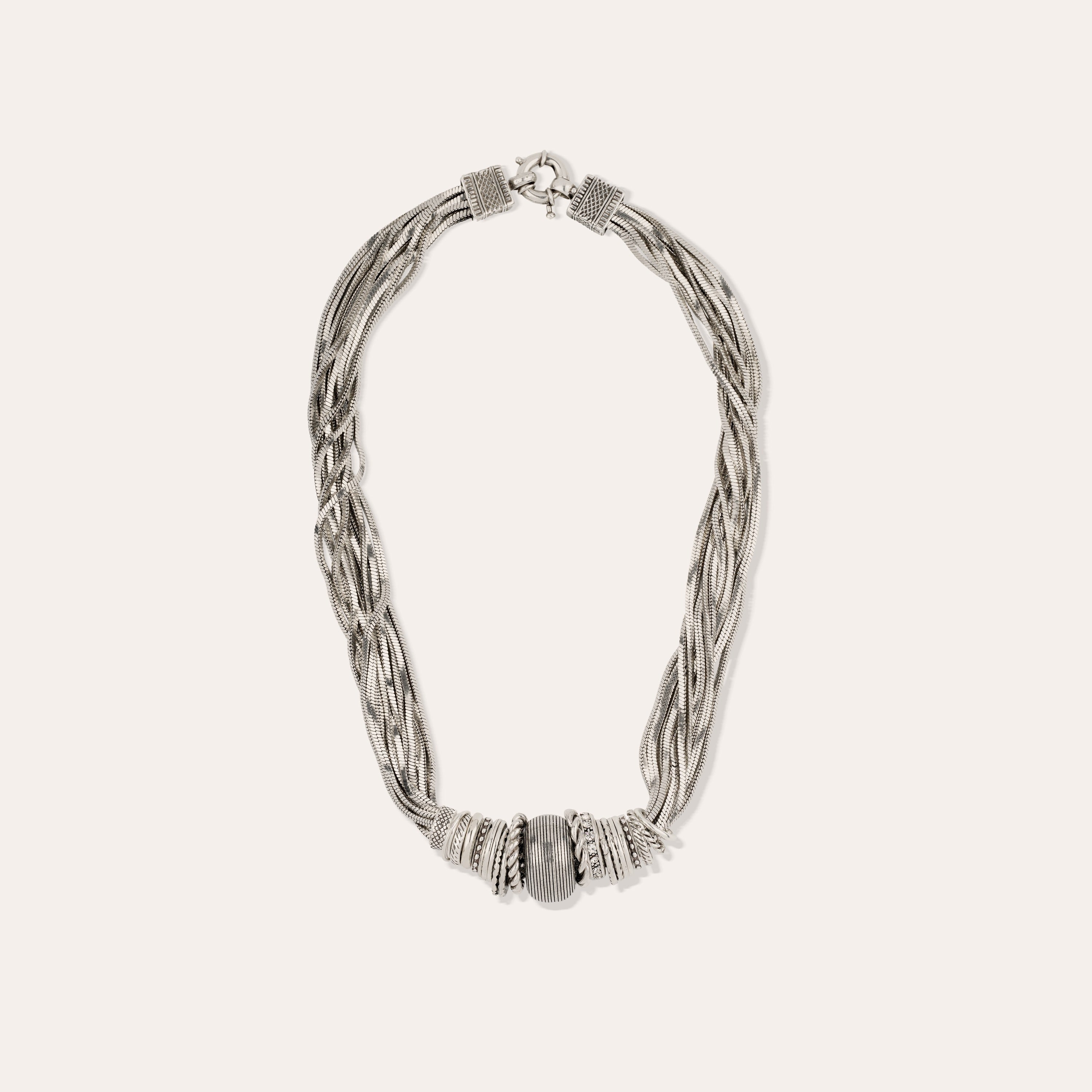 gas-bijoux-collier-jos-argent-multi-cha-nes image 3