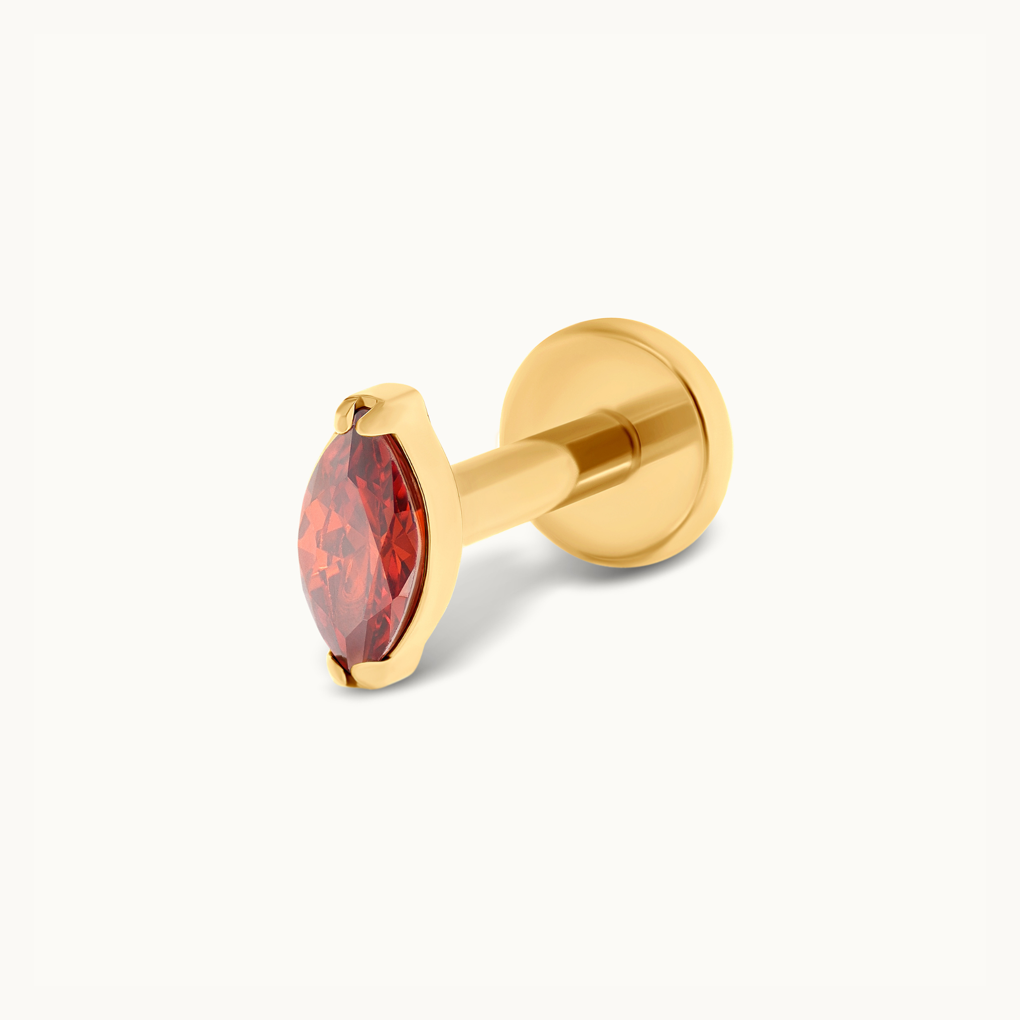 obsidian-piercing-iris-mermaid-labret-vissage-interne-titane-pvd-gold-zirconium- image 2