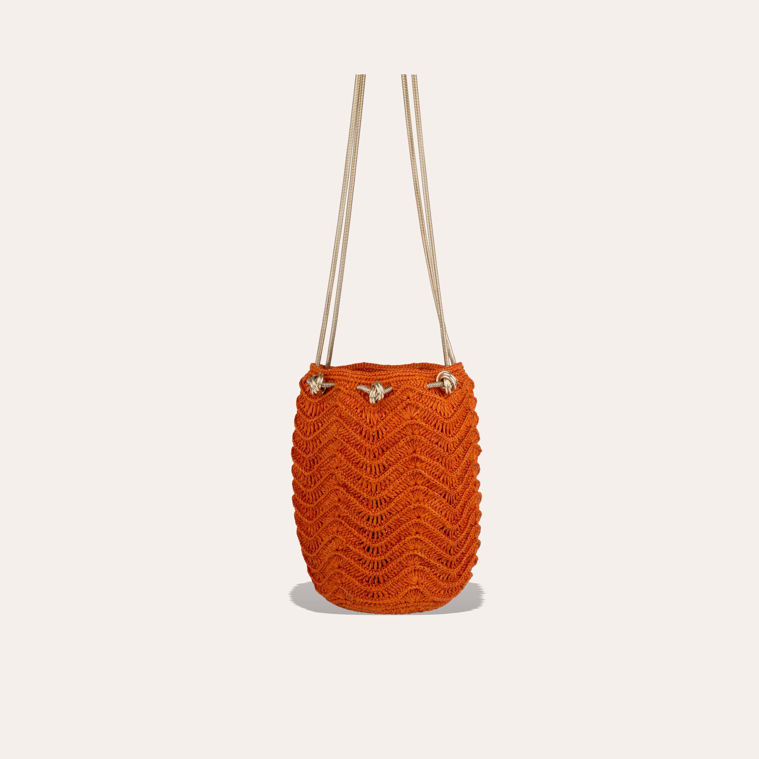 gas-bijoux-sac-bourse-soul-palmiers-orange-raphia-cha-ne-dor-e image 4