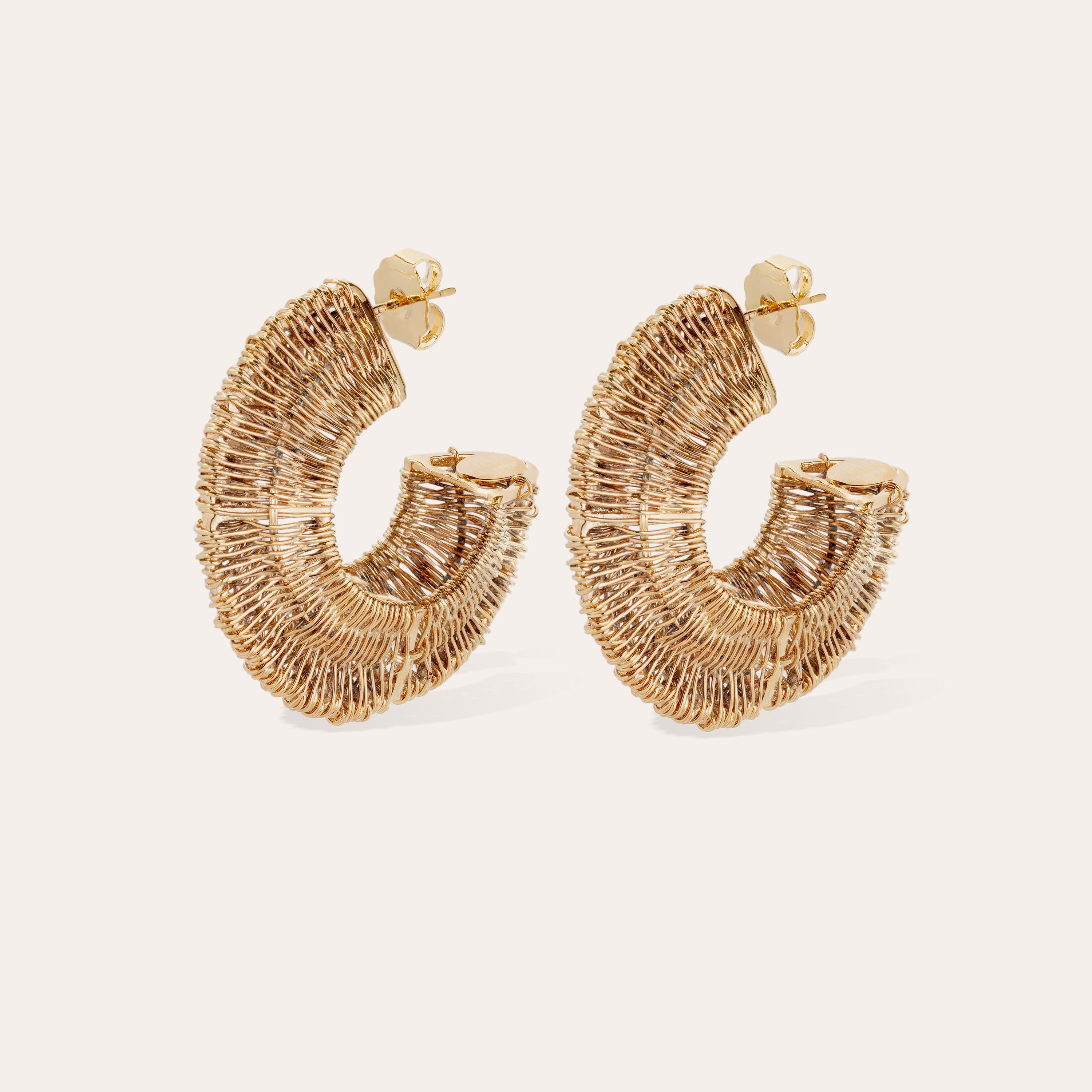gas-bijoux-boucles-d-oreilles-cr-oles-crocus-filea-dor-es-l-or-fin-tiss-es-la-ma image 1