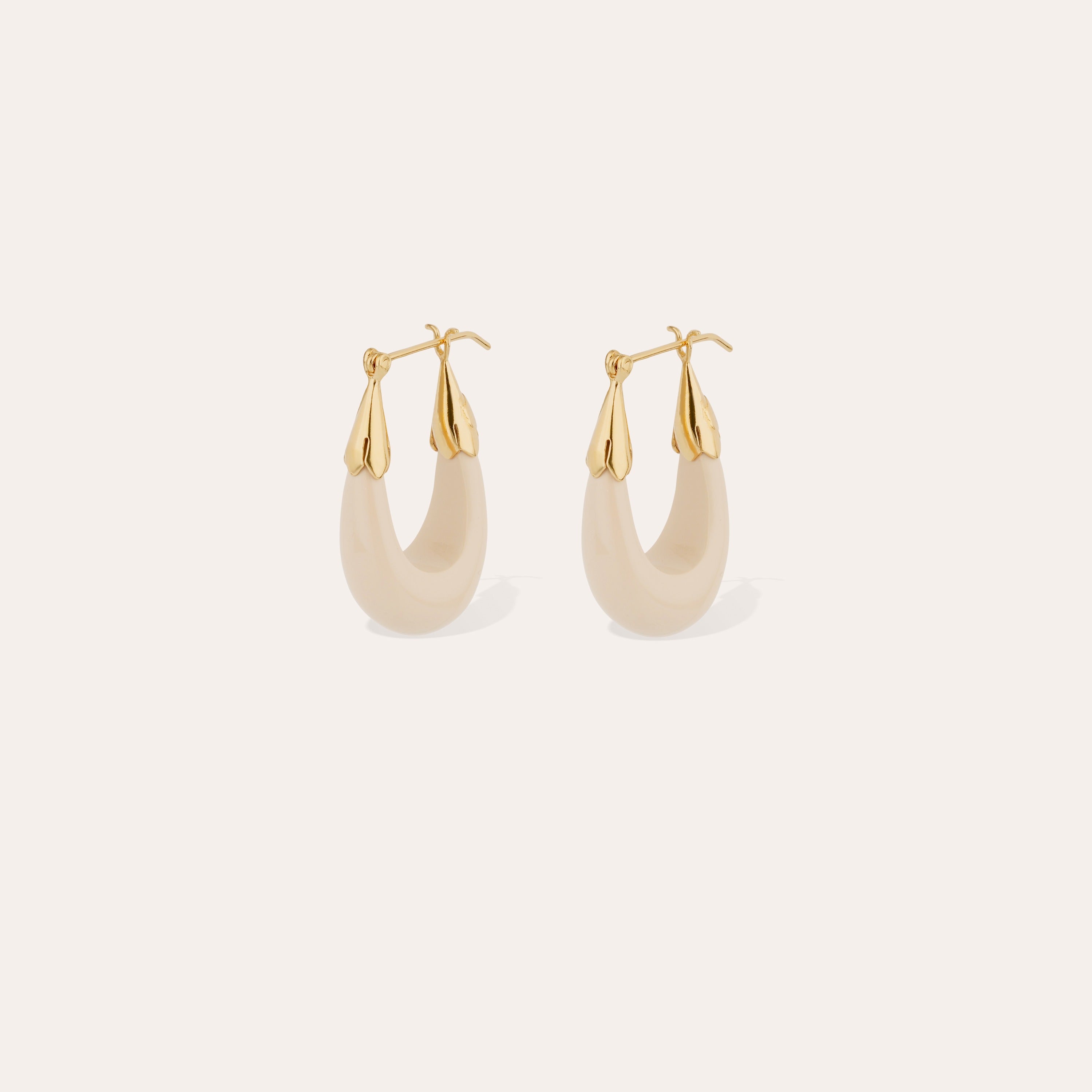 gas-bijoux-boucles-d-oreilles-cume-petit-mod-le-ac-tate-ivoire-texture-vagues-po image 1