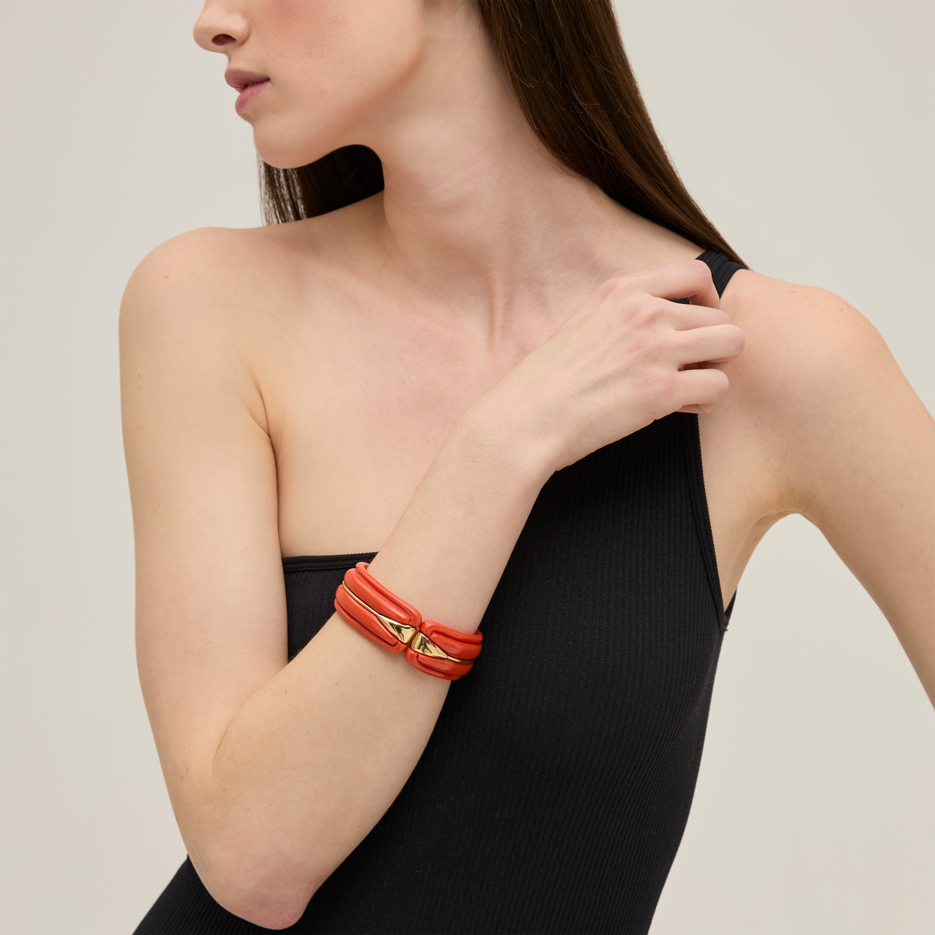 gas-bijoux-bracelet-manchette-cume-dor-corail image 2
